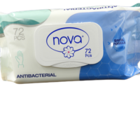 Nova Antibacterial Wet Wipes – 13048