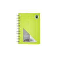 Meeco A6 Notebook With Stripe Pattern Neon Yellow – NNB01-A6-Y1
