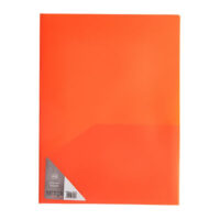 Meeco A4 2 (Two) Pocket Folder Orange – PRE002-O1