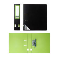 Meeco Lever Arch File 75mm PP Foam Black / Green – LAF75-EXEC-G1
