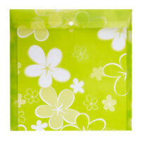 Meeco Scrapbooking Carry Folder With Flower Pattern Green – PT2222A-G1