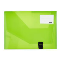 Meeco Large File Box With Clip Closure Green – ZQ627A-G1