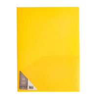 Meeco A4 2 (Two) Pocket Folder Yellow – PRE002-Y1
