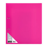 Meeco A4 2D Ring Binder 25MM Pink – RB-25MM-P1