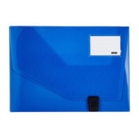Meeco Large File Box With Clip Closure Blue – ZQ627A-B2