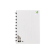 Meeco A4 Notebook Executive With Stripe Pattern White – ENB01-A4-W1
