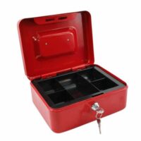 Treeline Cash box 10 Inch (250mm) Red – 62-1000-03