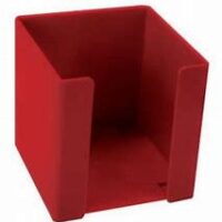 Treeline Plastic Cube Holder Red – 62-7104-03