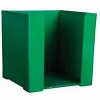 Treeline Plastic Cube Holder Green – 62-7104-04