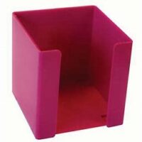 Treeline Plastic Cube Holder Hot Pink – 62-7104-38