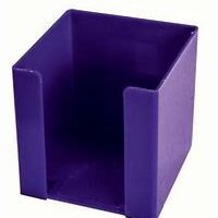 Treeline Plastic Cube Holder Electric Purple – 62-7104-EP