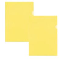 Treeline A4 Secretarial Folder PVC Yellow – 20-3415-07