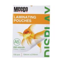 Meeco Laminating pouch A5 250 micron (100Pcs/box) – LAM010-A5
