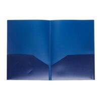 Meeco A4 2 (Two) Pocket Folder Blue – PRE002-B2