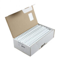 Meeco Binding element 6mm (100Pcs/box) White – BE-6MM-W1