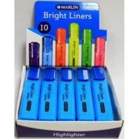 Marlin Bright Liners Highlighter Blue 10’s – 029Q
