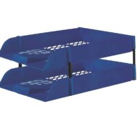 Treeline Retail Packs 2 Letter Trays Including Risers Azure Blue – 62-0038-A2