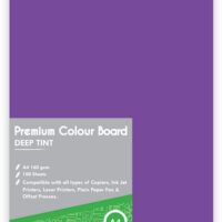 Treeline A4 Project Board Deep Tint 160gsm 100`s Purple – 71-3200-10