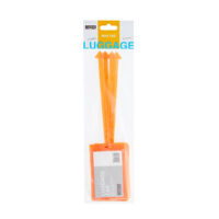 Meeco Luggage Tag (80mm x 50mm) Orange – TAG001- O1