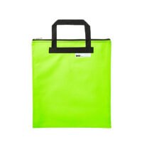 Meeco Nylon Book Carry Bag Neon Green  (380mm X 340mm) – BCB002-NG1