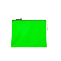 Meeco A4 Nylon Book Bag With Zip Closure Green – ZBB001-G1