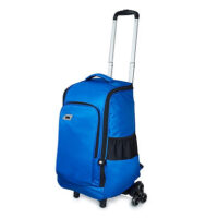 Meeco Trolley Back Pack Bag With 3 Wheels Blue – BAG-TBP-B2