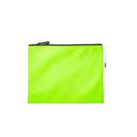 Meeco A4 Nylon Book Bag With Zip Closure Neon Green – ZBB001-NG1