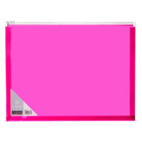 Meeco A4 Zip Lock Bag Pink – ZLB001-P1