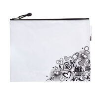 Meeco Doodle Me Book Bag With Zip Girls Senior Design – DM-BB-GS1
