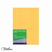 Treeline A4 Deep Tint Premium Paper 80gsm 100’s Lemon – 71-5000-28