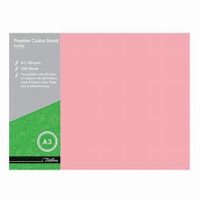 Treeline A1 Project Board  Pastel Pink Pkt 100 – 71-7700-08