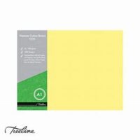 Treeline A1 Project Board  Pastel Yellow Pkt 100 – 71-7700-07