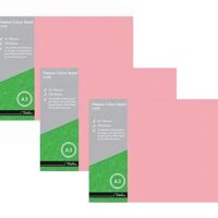 Treeline A3 Project Board Pastel Pink Pkt 100 – 71-7900-08