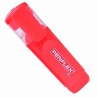 Penflex HiGlo Highlighter 1.5mm Chisel Tip Red Box of 10 – 36-1800-03