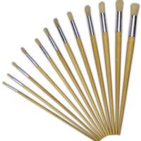 Treeline Artist Paint Brush Round Synthetic Size 1-12 Set – 64-1862-00