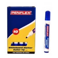 Penflex WB15 Whiteboard Markers 2mm Bullet Tip Light Blue Box of 10 – 36-1811-45