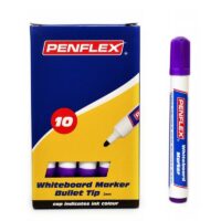 Penflex WB15 Whiteboard Markers 2mm Bullet Tip Violet Box of 10 – 36-1811-10
