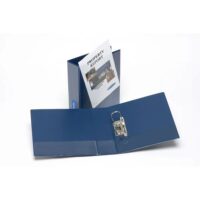 Bantex Create A Cover PVC Overlay Lever Arch File 70mm Blue – B149800001