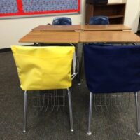 Meeco Nylon Chair Bag Large (44cm) Yellow – CHA001-Y1