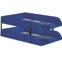 Treeline Retail Packs 2 Letter Trays Including Risers Azure Blue – 62-0038-A2