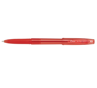 Pilot Super Grip G Fine Point Pen Red Each - BPS-GG-F-R
