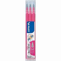 Pilot 3 Pc Refill for Frixion Ball/Clicker Pink - BLS-FR7-S3-P
