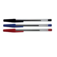Treeline T-Pen Crystal Barrel Ballpoint Pen Blue Red Each – 42-5002-03
