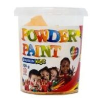 Marlin Kids Powder Paint 500g Bucket Yellow – 9204