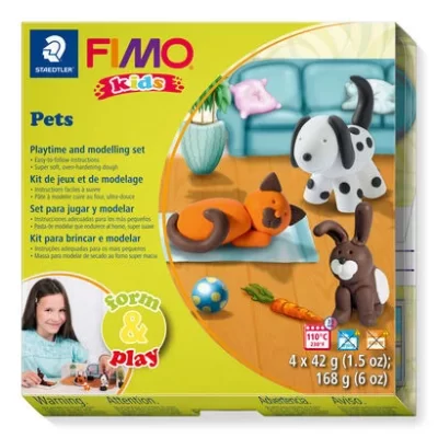 Staedtler Modelling Clay Fimo kids F&P Pets – 8034 02 LY02