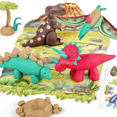 Staedtler Modelling Clay Set Fimo Kids F&P Dino – 8034 07 LY02