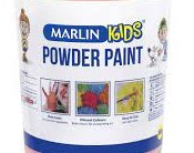 Marlin Kids Powder Paint 500g Bucket Red – 9202