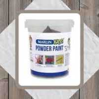 Marlin Kids Powder Paint 500g Bucket Blue – 9201