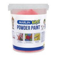 Marlin Kids Powder Paint 500g Bucket Red – 9202