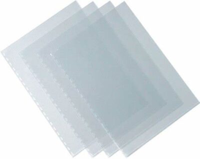 FELLOWES PVC COVERS A4 150 MIC Clear 100pk – 5376001